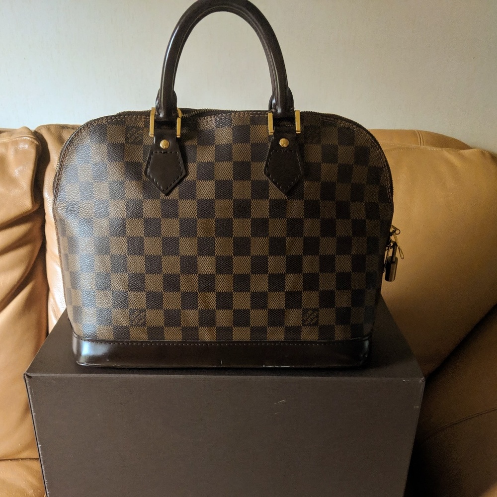 Louis Vuitton Damier Alma  Ebene PM